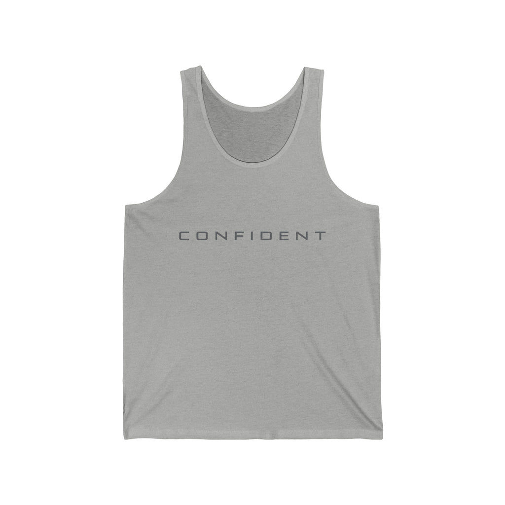 Confident Unisex Jersey Tank