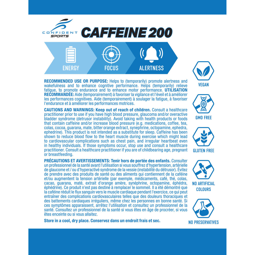 Caffeine 200 (250, 500 ct)