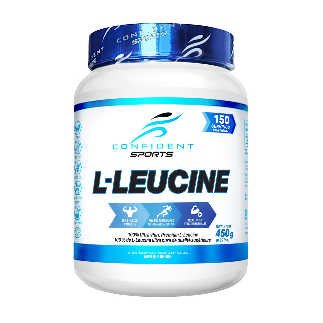 Confident Sports | L-Leucine Proven Musclebuilding Amino Acid ...