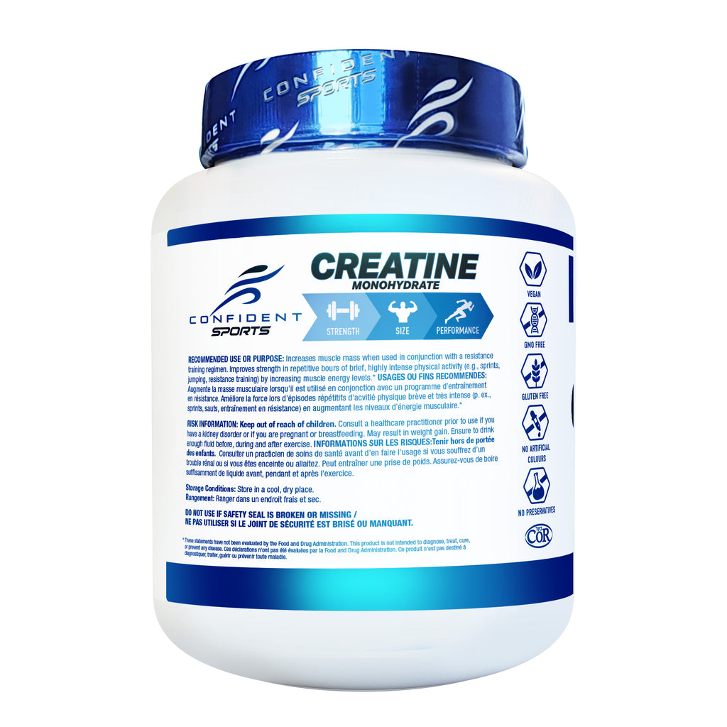 Creatine Monohydrate (125g, 450g, 1100g)