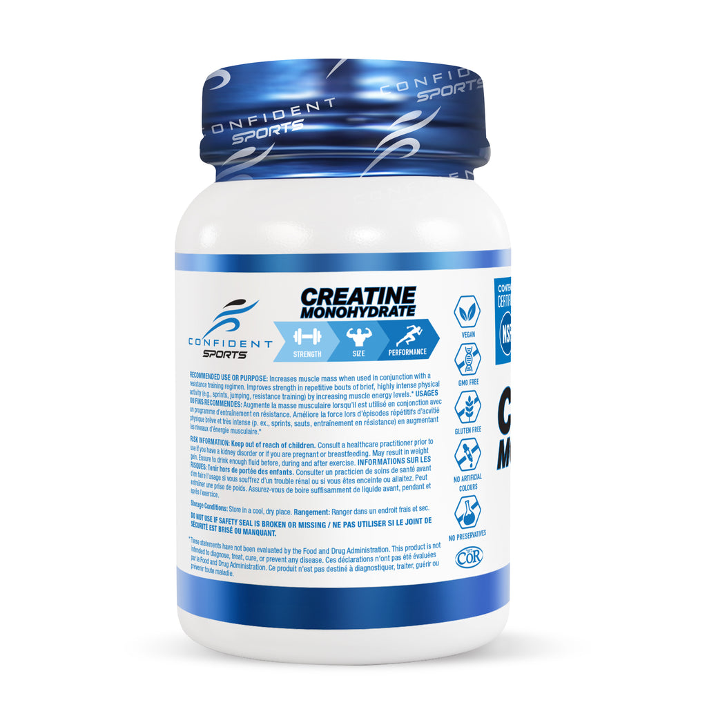 Creatine Monohydrate (125g, 450g, 480g, 1100g)