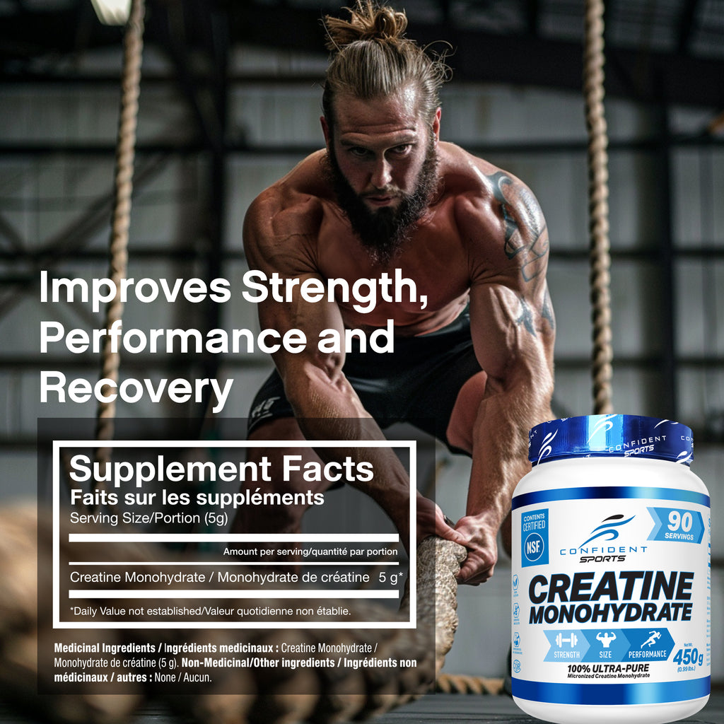 Creatine Monohydrate (125g, 450g, 1100g)