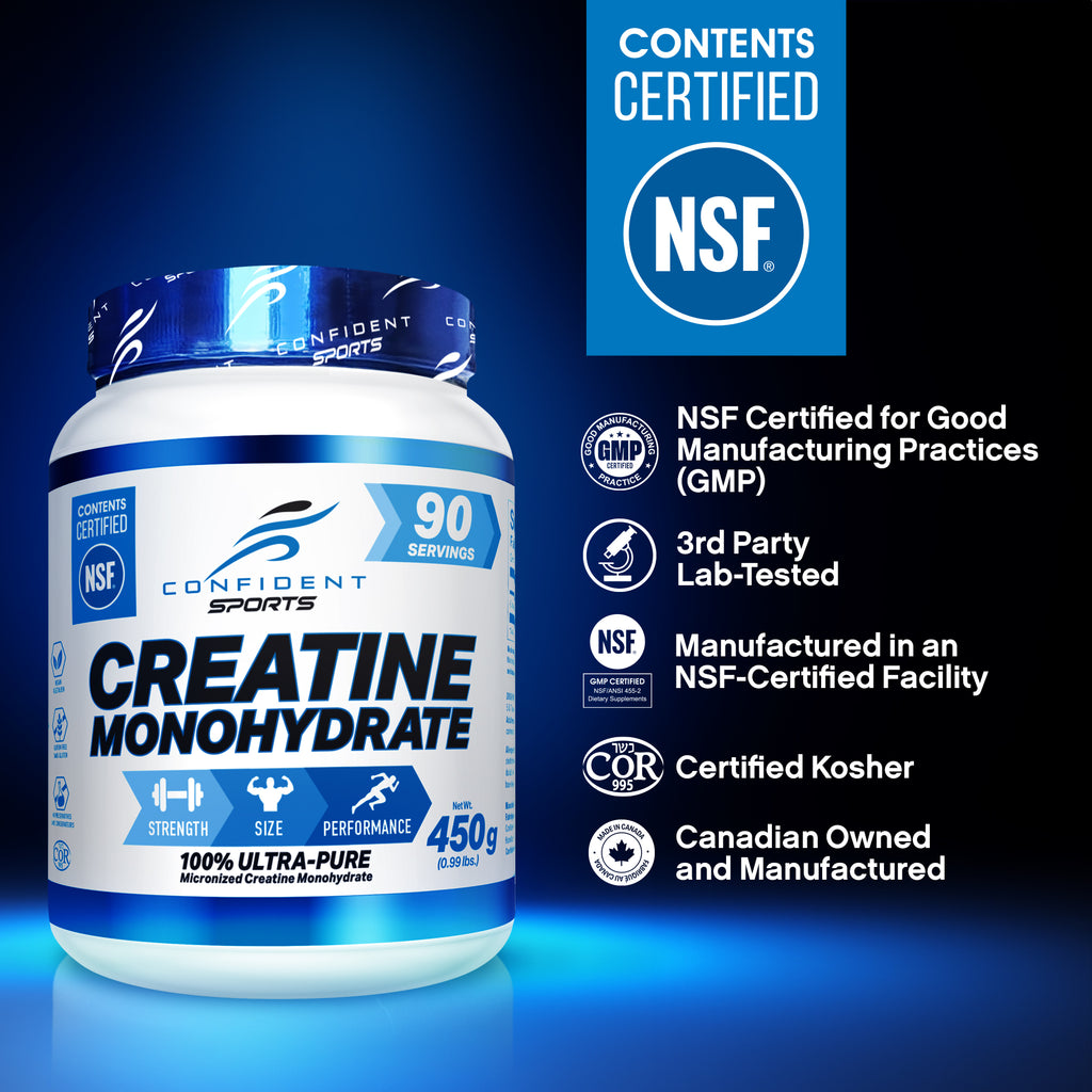 Creatine Monohydrate (125g, 450g, 1100g)