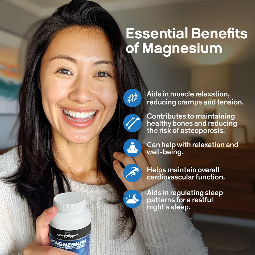 Magnesium Bisglycinate 200 (120, 240 ct)